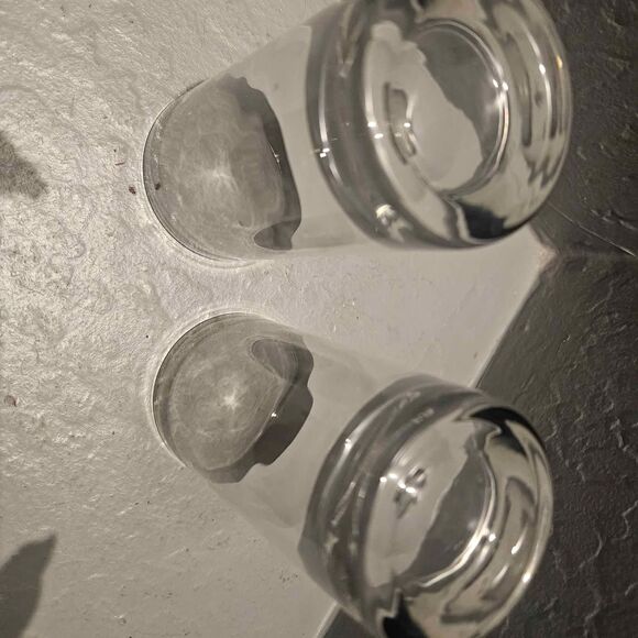 Dorothy Thorp High Ball Silver Band Glasses Set of 2 5.5" - Picture 6 of 6